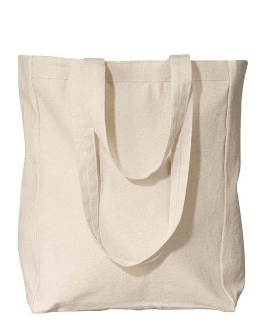 8861 Liberty Susan Canvas Tote in Natural (12pcs 1 Color Screen Print)