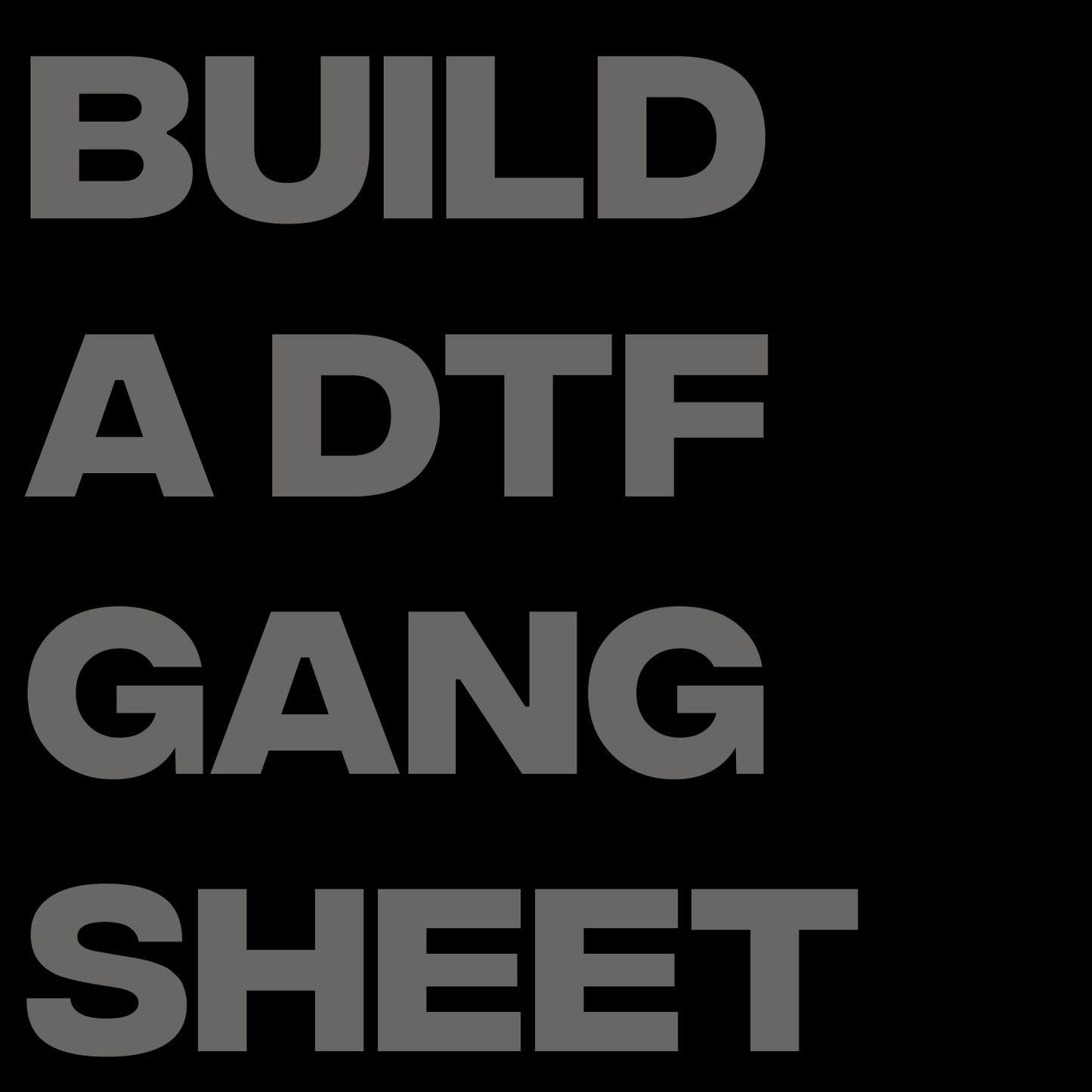 DTF Gang Sheet Builder